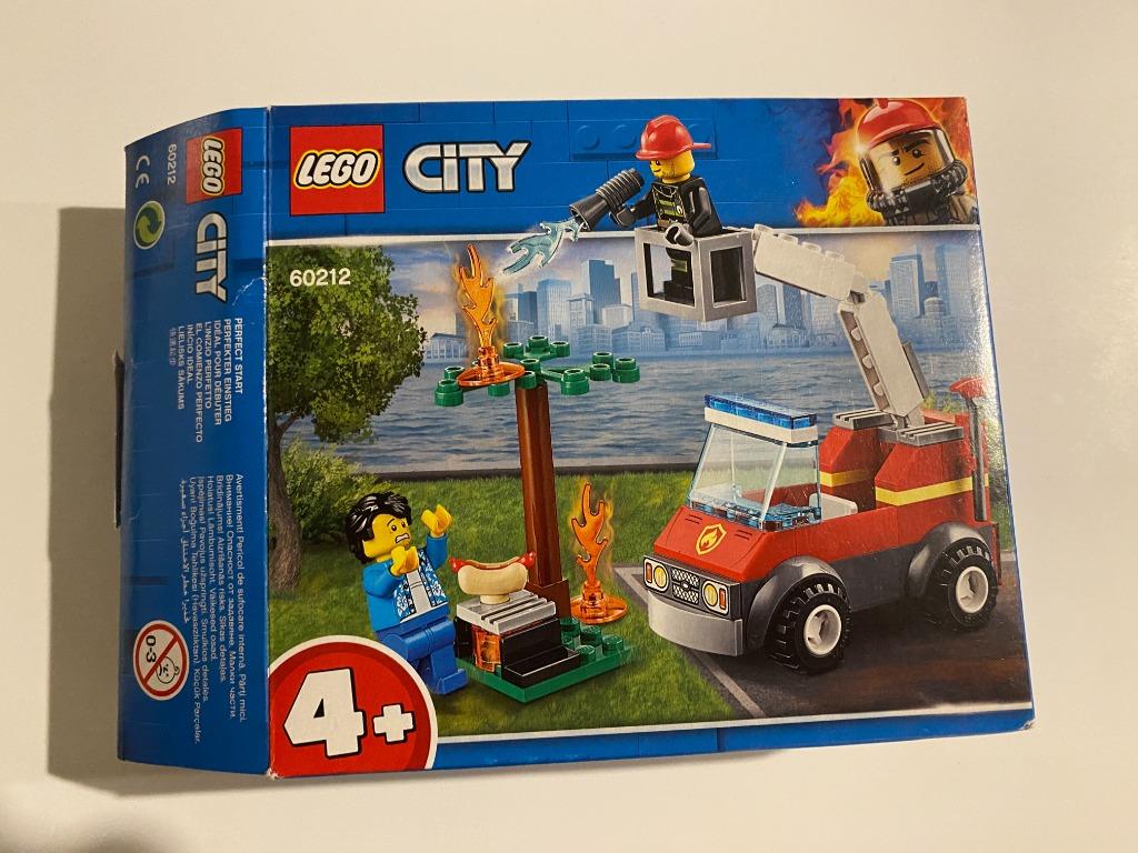 Lego City 60212 - Barbecuebrand blussen, Ophalen of Verzenden, Zo goed als nieuw, Complete set, Lego