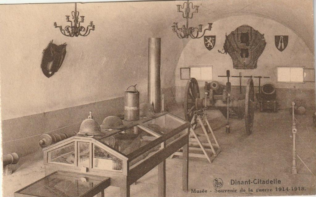DINANT CITADELLE MUSEE SOUVENIR DE LA GUERRE 1914 - 1918   V, Enlèvement ou Envoi, Avant 1920, Non affranchie, Namur