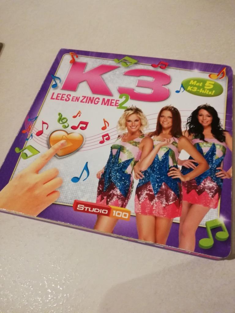 K3 lees en zing mee - liedjesboek met geluid, Ophalen of Verzenden, Gelezen