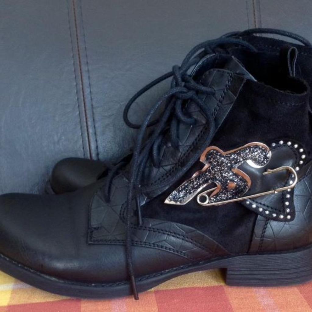 Bottines femme p 38, Enlèvement ou Envoi, Comme neuf, Boots et Botinnes, Noir