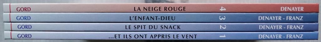 45€ «Gord» Coffret intégrale - Dessin Denayer Scénario Franz, Livres, Enlèvement ou Envoi, Série complète ou Série, Comme neuf