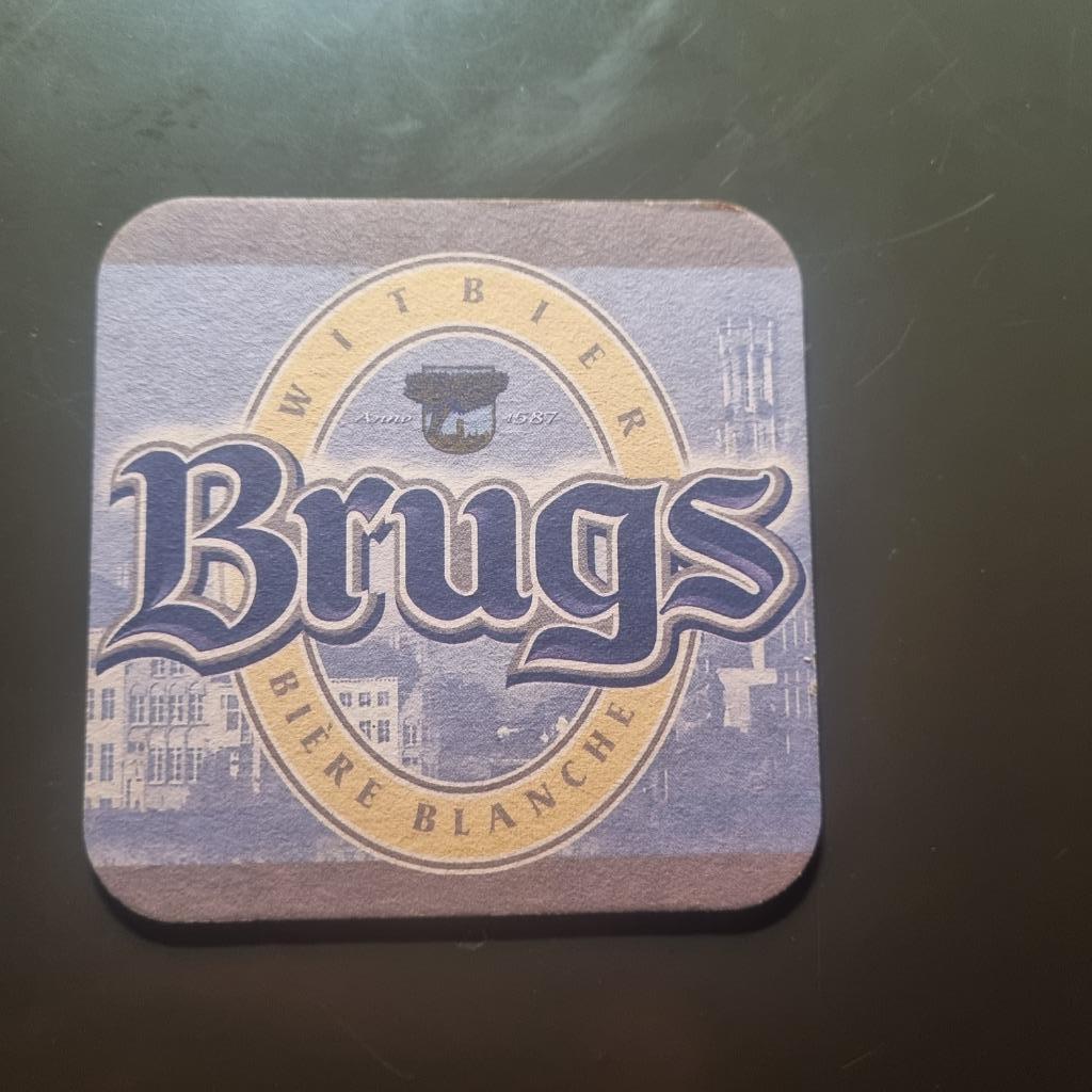 Sous Bock Brugs (modèle 1), Verzamelen, Ophalen of Verzenden, Gebruikt, Viltje(s), Overige merken