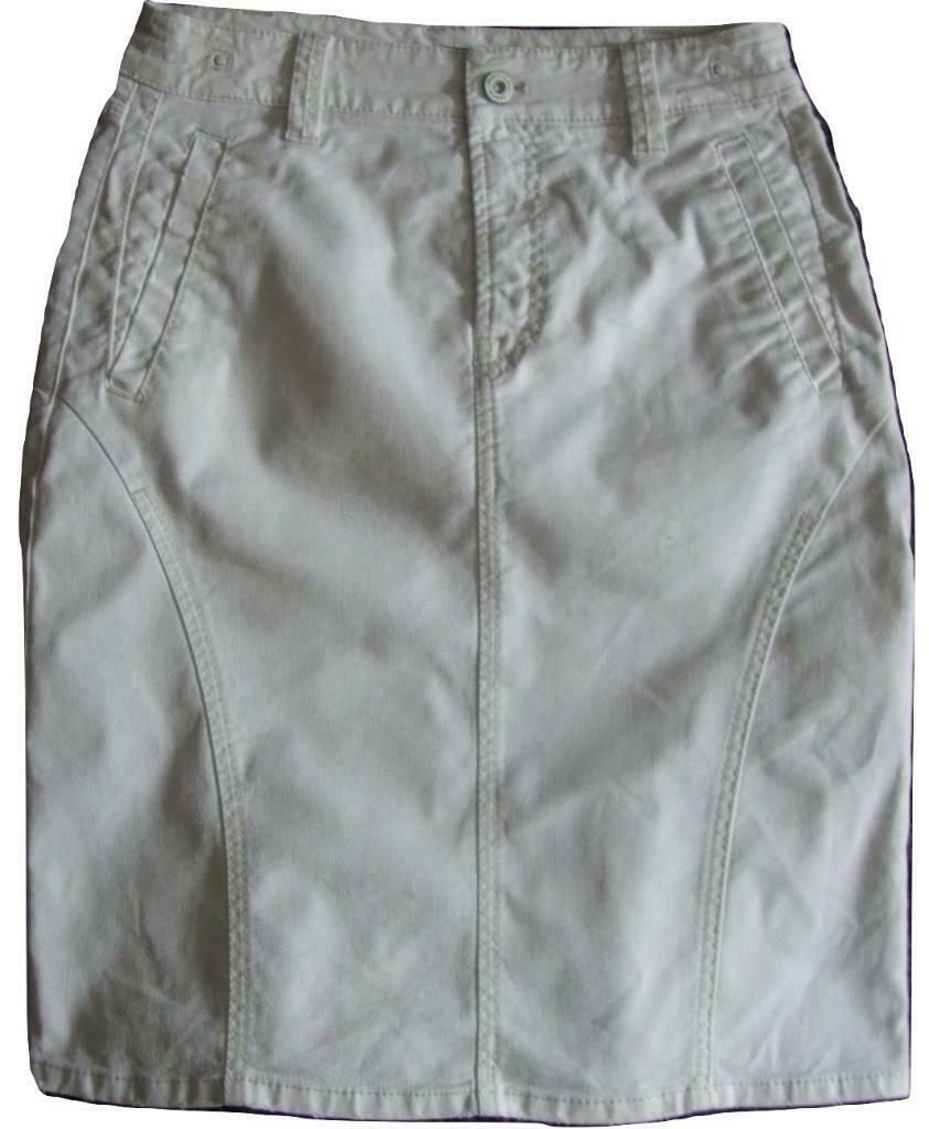 Marccain rok - 34/36, Verzenden, Wit, Zo goed als nieuw, Knielengte