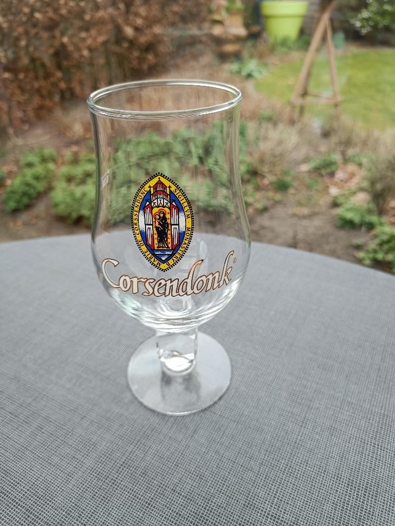 Corsendonk. Inhoud: 0,33 L. Aantal: 1., Ophalen of Verzenden, Zo goed als nieuw, Bierglas