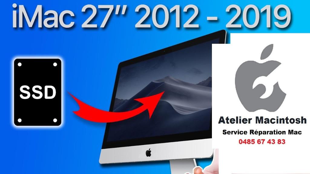 Vervangende SSD-schijf voor iMac (2010 tot 2019), Computers en Software, Ophalen, Zo goed als nieuw, IMac, SSD