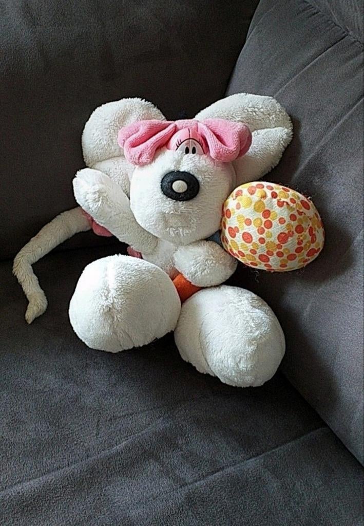 Baby Diddlina rammelaar zacht speelgoed 28cm, Ophalen of Verzenden, Diddlina, Gebruikt, Knuffel