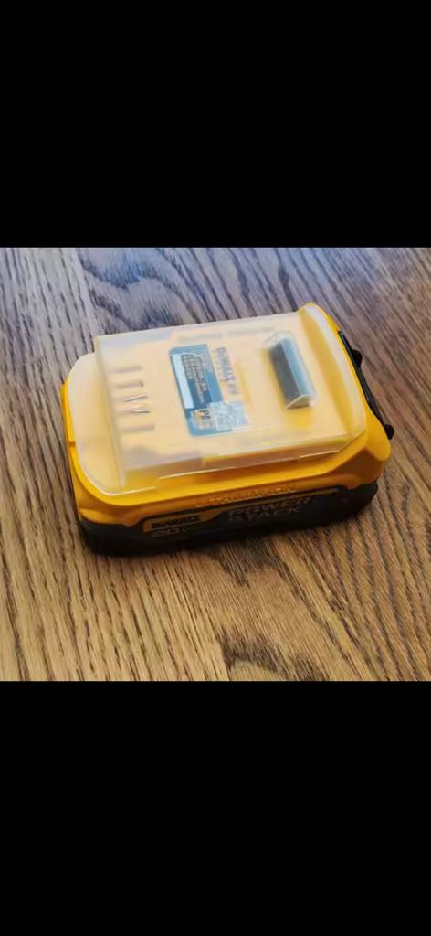 3 Caches poussière pour batterie Batterie DeWalt, Ophalen, Nieuw