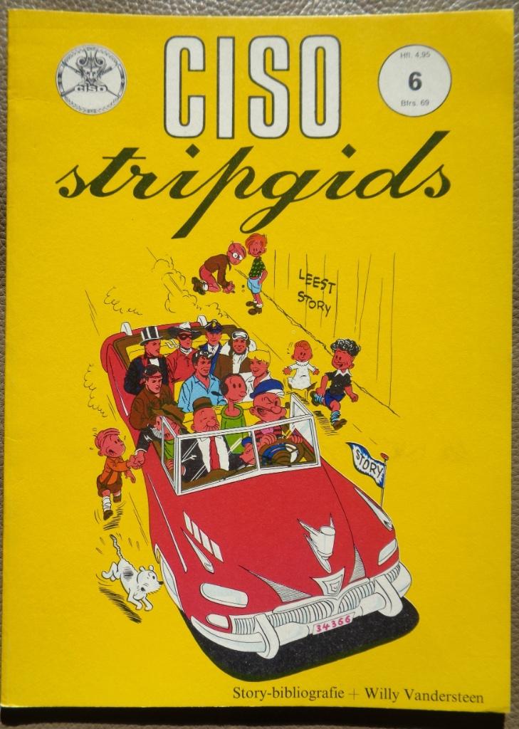 Ciso Stripgids 6 - 1e dr. 1974, Boeken, Stripverhalen, Ophalen of Verzenden