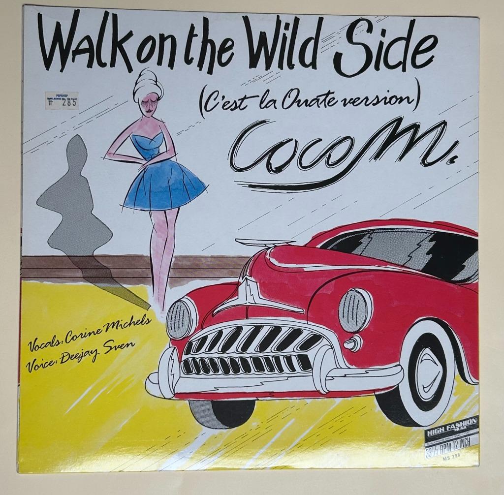Coco M.* – Walk On The Wild Side - C'est La Ouate Version, CD & DVD, Vinyles | Pop, Utilisé, 12 pouces, Enlèvement ou Envoi