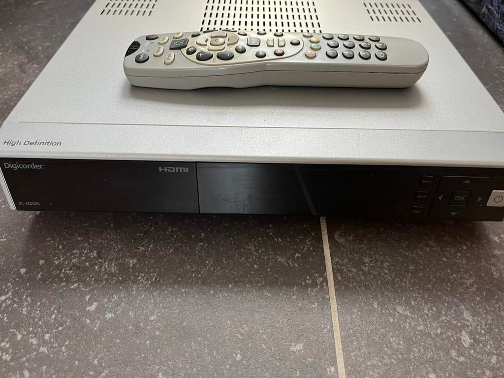 Digicorder met afstandsbediening, Enlèvement, Utilisé