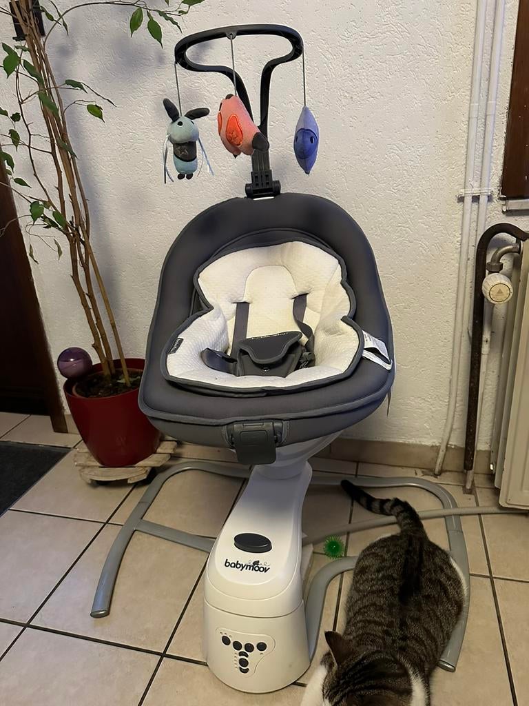 Babymoov babyschommel, Zo goed als nieuw, Schommelstoel, Overige merken, Verstelbaar