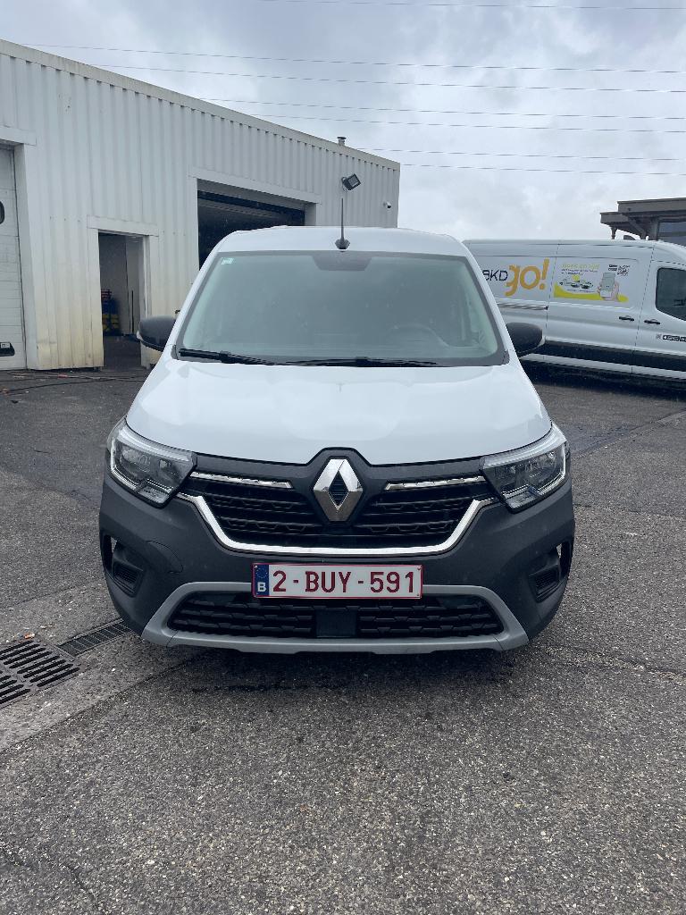 Renault Kangoo 2022, Auto's, Renault, Voorwielaandrijving, 4 deurs, Leder en Stof, Wit