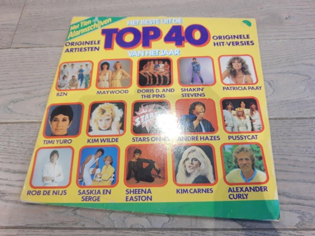 Dubbel Lp : Top 40, Cd's en Dvd's, Ophalen of Verzenden, Zo goed als nieuw