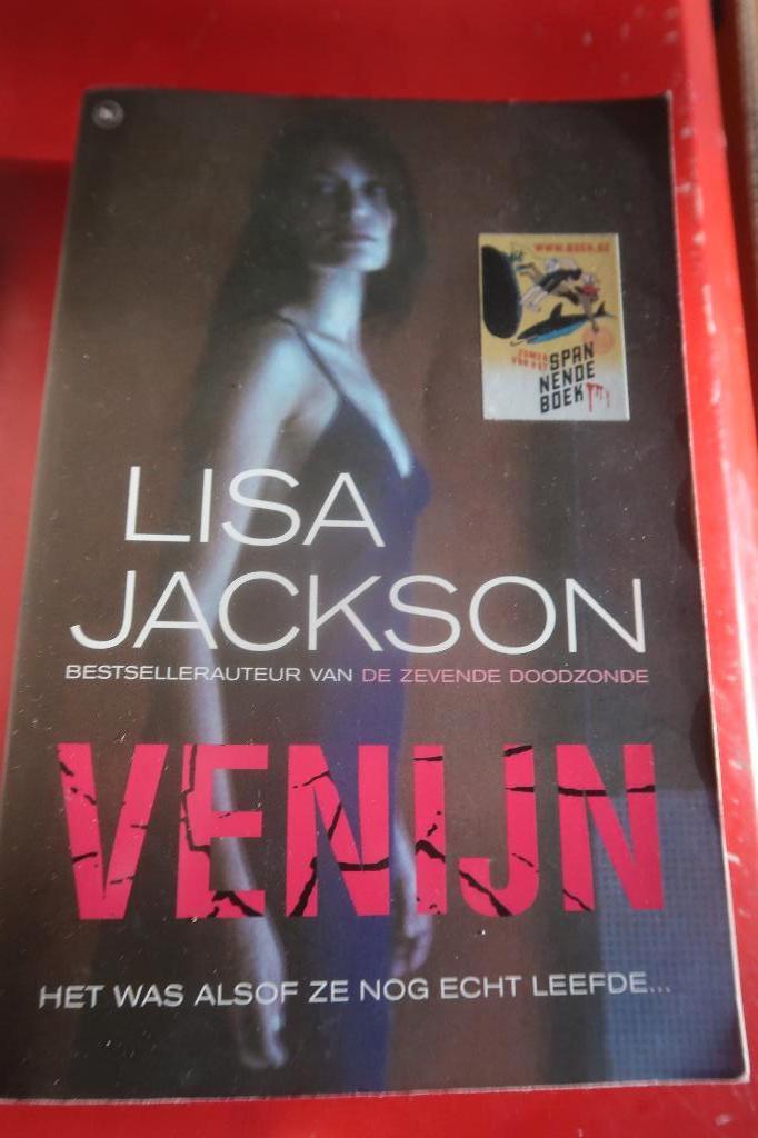 thriller boek venijn van Lisa Jackson, Ophalen of Verzenden, Zo goed als nieuw, Lisa Jackson, België