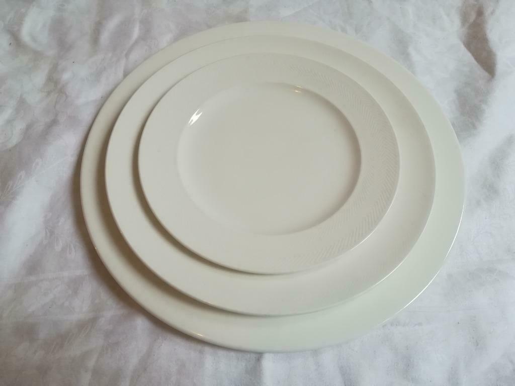 Lot de vaisselles Porcelaine Boch Villeroy Luxembourg -Blanc, Enlèvement, Comme neuf, Porcelaine, Autres types