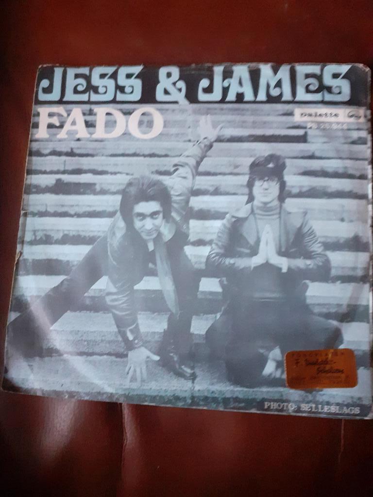 45T Jess & Hames : Fado (Belpop), Cd's en Dvd's, Ophalen of Verzenden