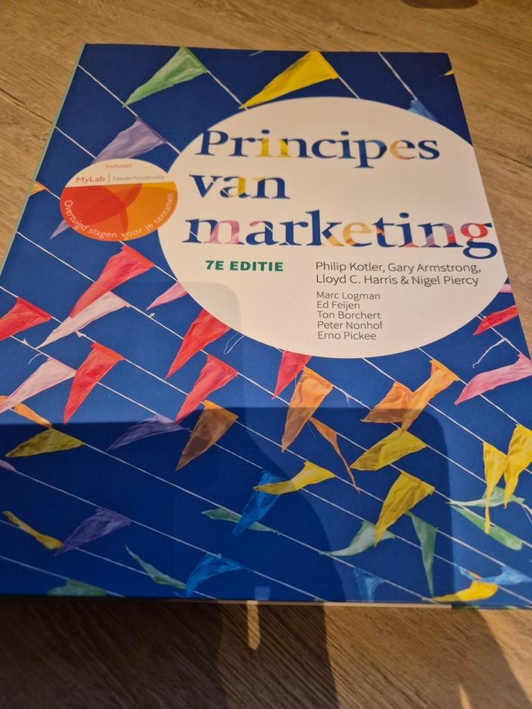 Principes van marketing, Ophalen of Verzenden, Zo goed als nieuw