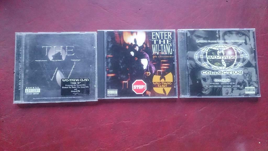 Wu-tang clan cd's, Ophalen of Verzenden
