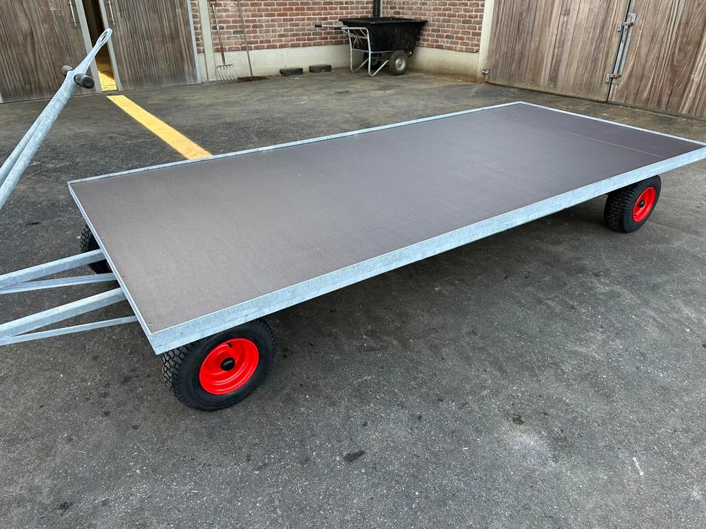 Platte kar strowagen, Dieren en Toebehoren