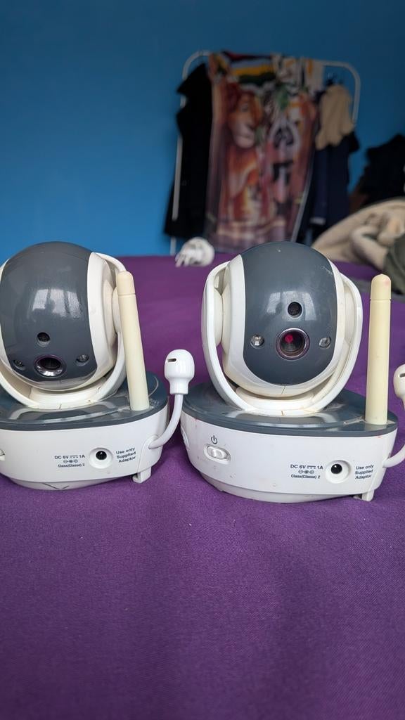 Baby cam Alecto .dvm 200 series.model dvm 201, Kinderen en Baby's, Babyfoons, Ophalen