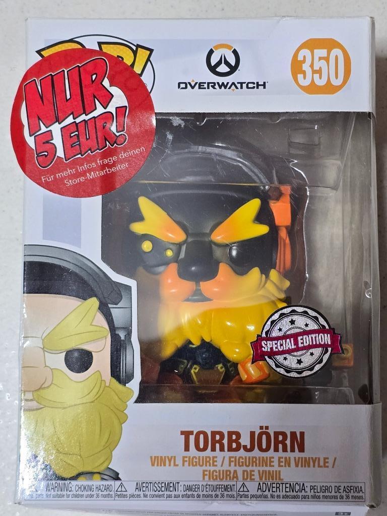 FUNKO POP Games-figuur - OVERWATCH - nr. 350 - TORBJÔRN - Ni, Ophalen of Verzenden, Nieuw, Fantasy