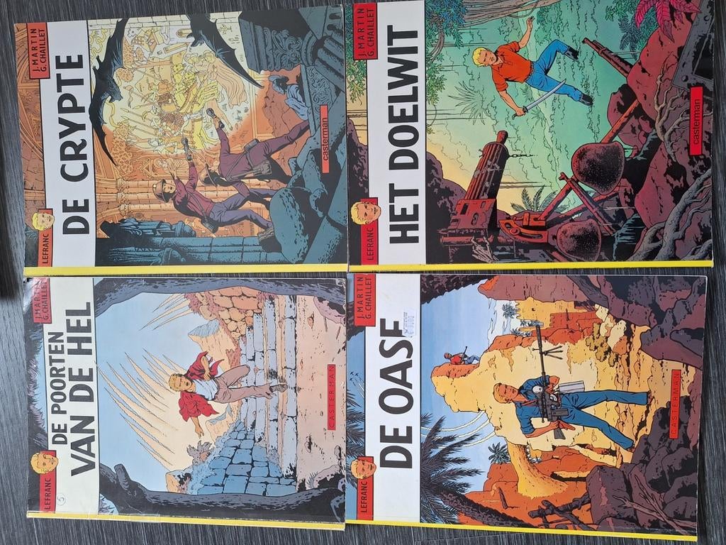11 strips Lefranc, Boeken, Ophalen, Zo goed als nieuw