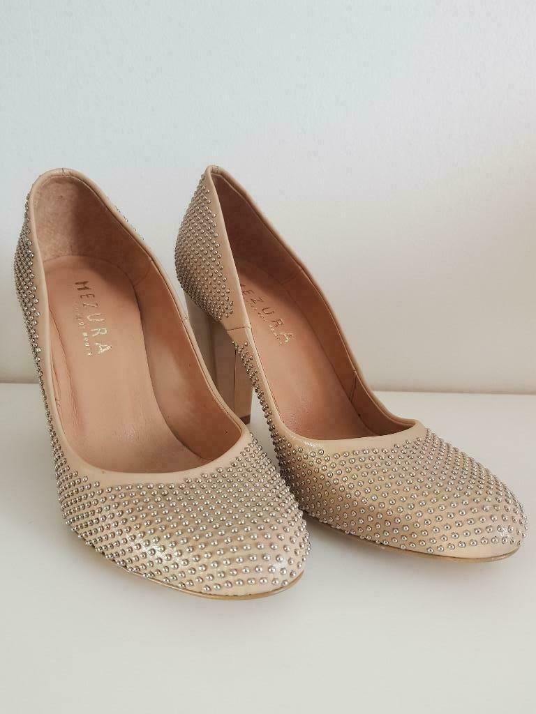 lichtroze Mezura pumps maat 38, Kleding | Dames, Schoenen, Pumps, Ophalen of Verzenden, Zo goed als nieuw, Mezura
