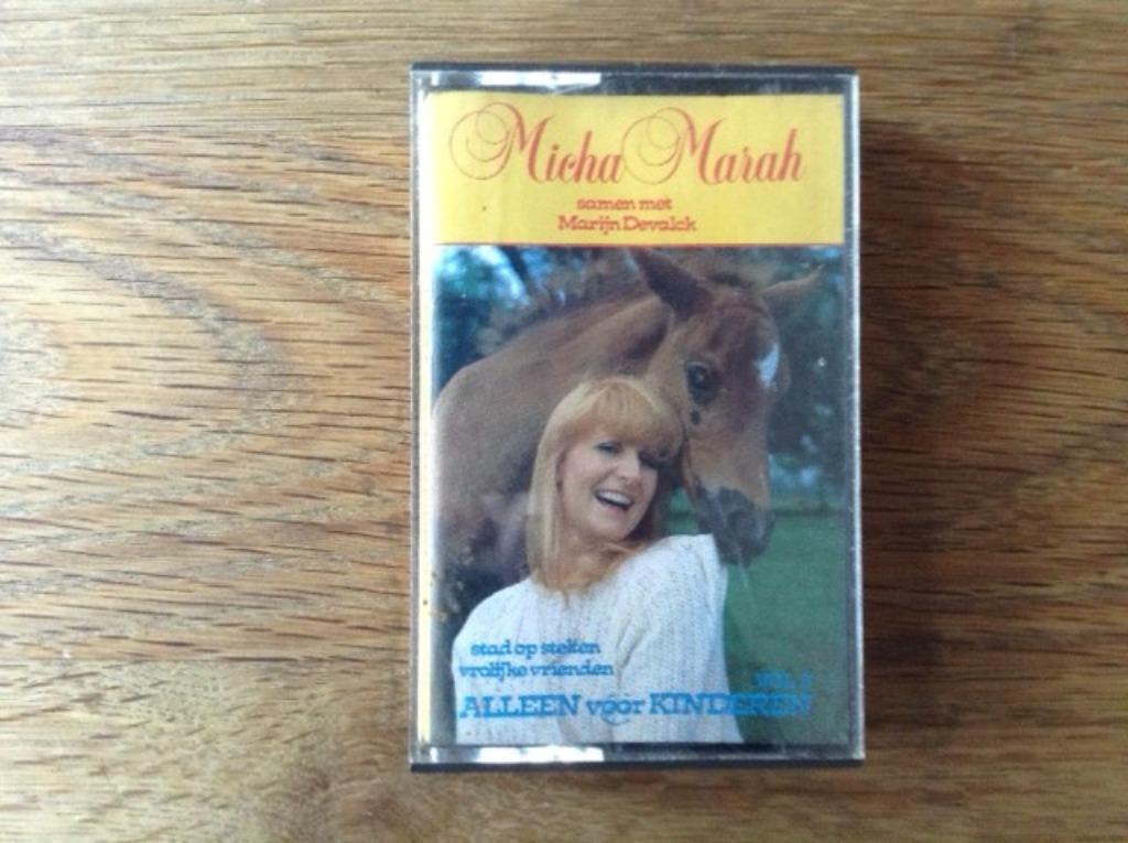 muziekcassette micha marah en marijn devalck, Cd's en Dvd's, Cassettebandjes, Ophalen of Verzenden, Nederlandstalig, 1 bandje