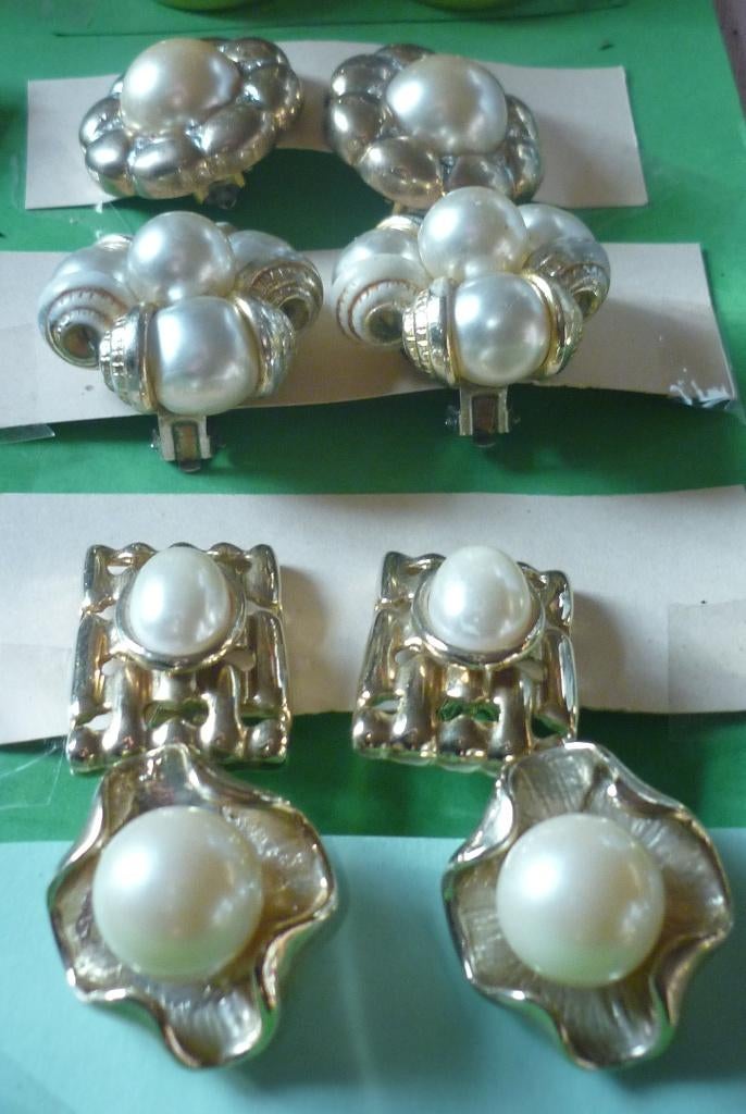 boucles d'oreilles vintage, Antiquités & Art, Enlèvement ou Envoi