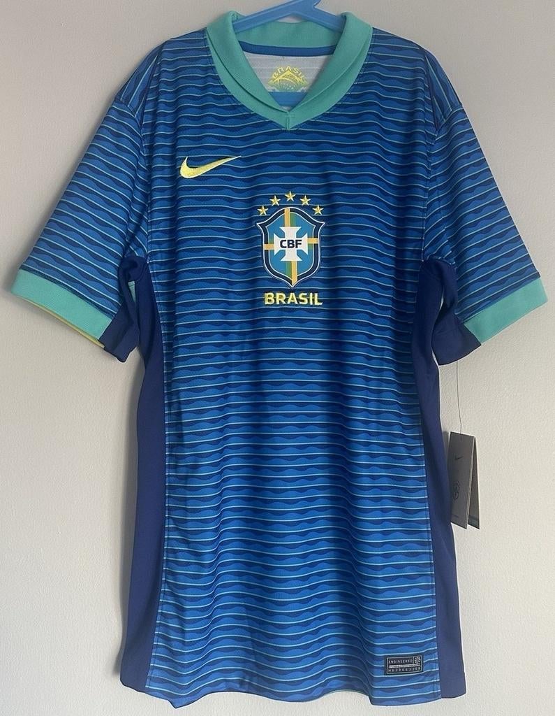 Brazilië Voetbal Uitshirt Origineel Nieuw 2025, Ophalen of Verzenden, Zo goed als nieuw