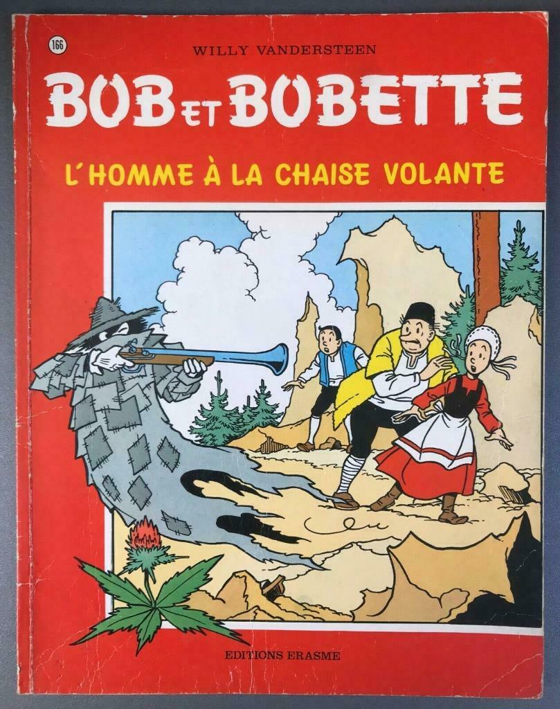 B.D. " Bob et Bobette N°166 " Vandersteen  1977, Livres, Enlèvement ou Envoi, Willy Vandersteen, Une BD, Utilisé