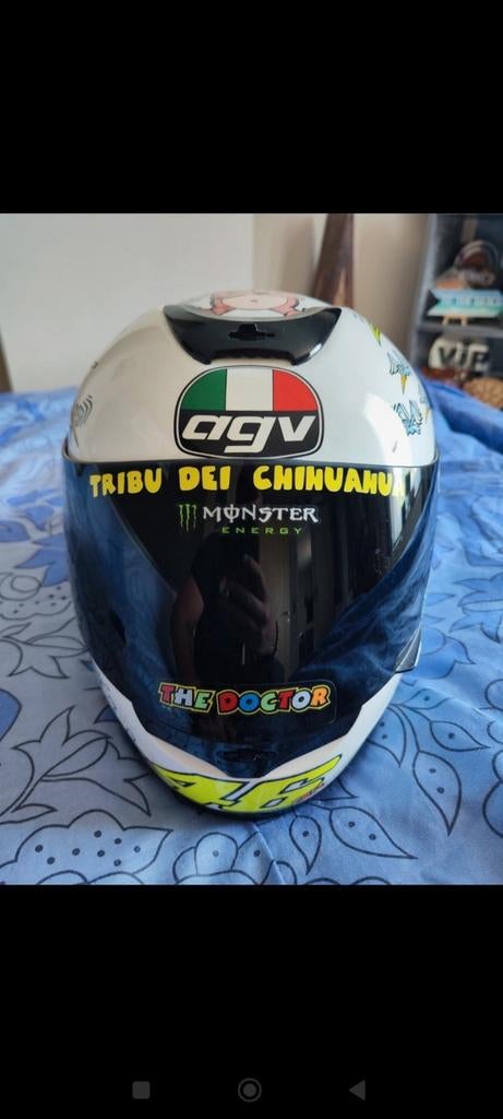 Casque agv Valentino Rossi., Motoren, Verzenden, AGV