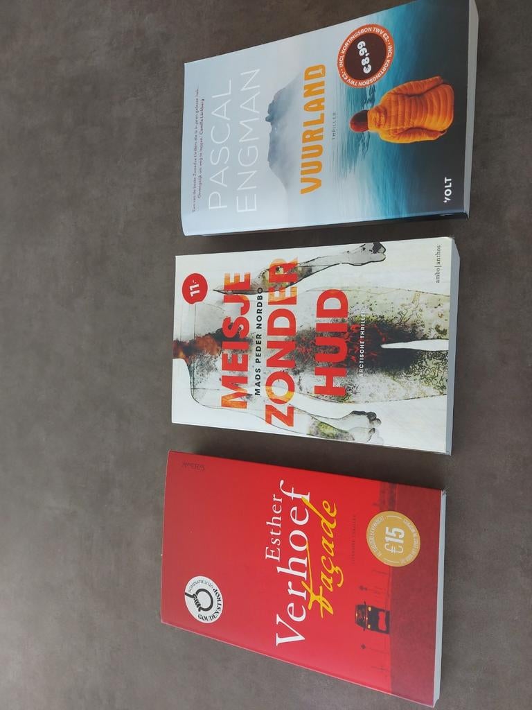 3 thrillers samen voor 5€ verhoef/engman/nordbo, Enlèvement ou Envoi, Comme neuf, Esther Verhoef