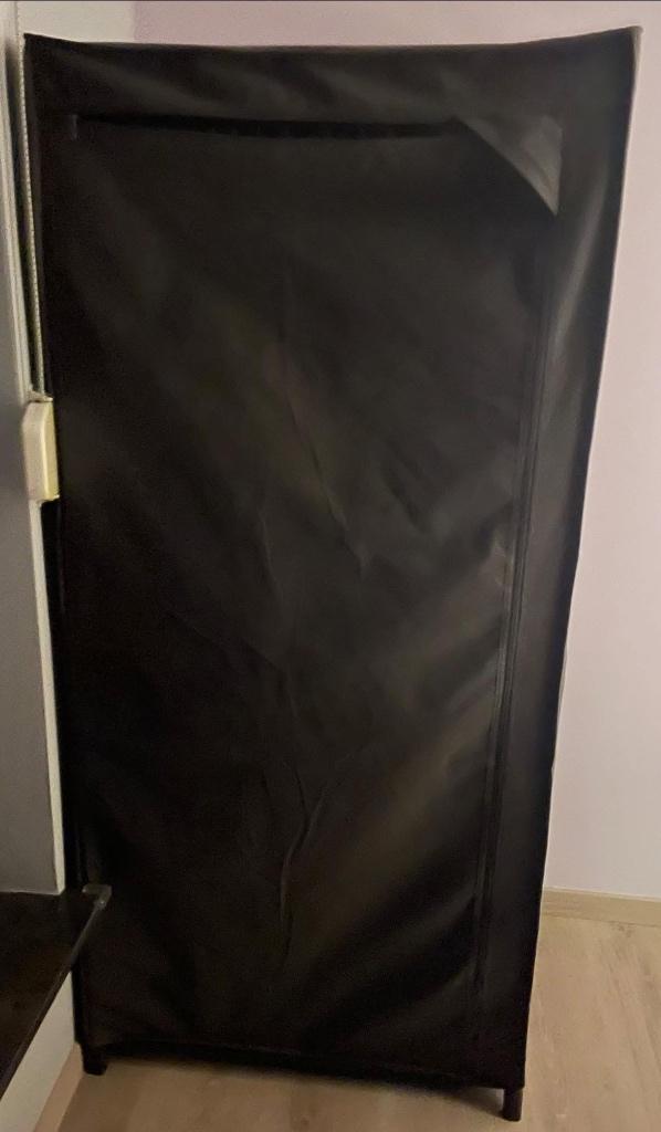 porte-vêtements en tissu, Hobby & Loisirs créatifs, Tissus & Chiffons, Enlèvement ou Envoi, Comme neuf, 30 à 200 cm, Noir