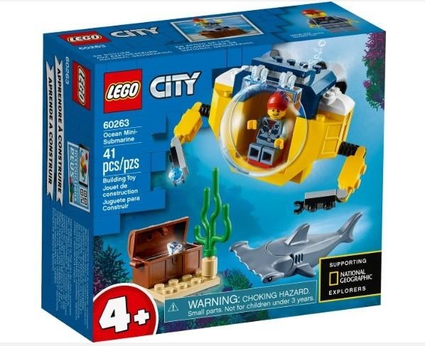 Nieuw Lego Ocean Mini-Submarine 60263, Ophalen of Verzenden, Nieuw, Lego