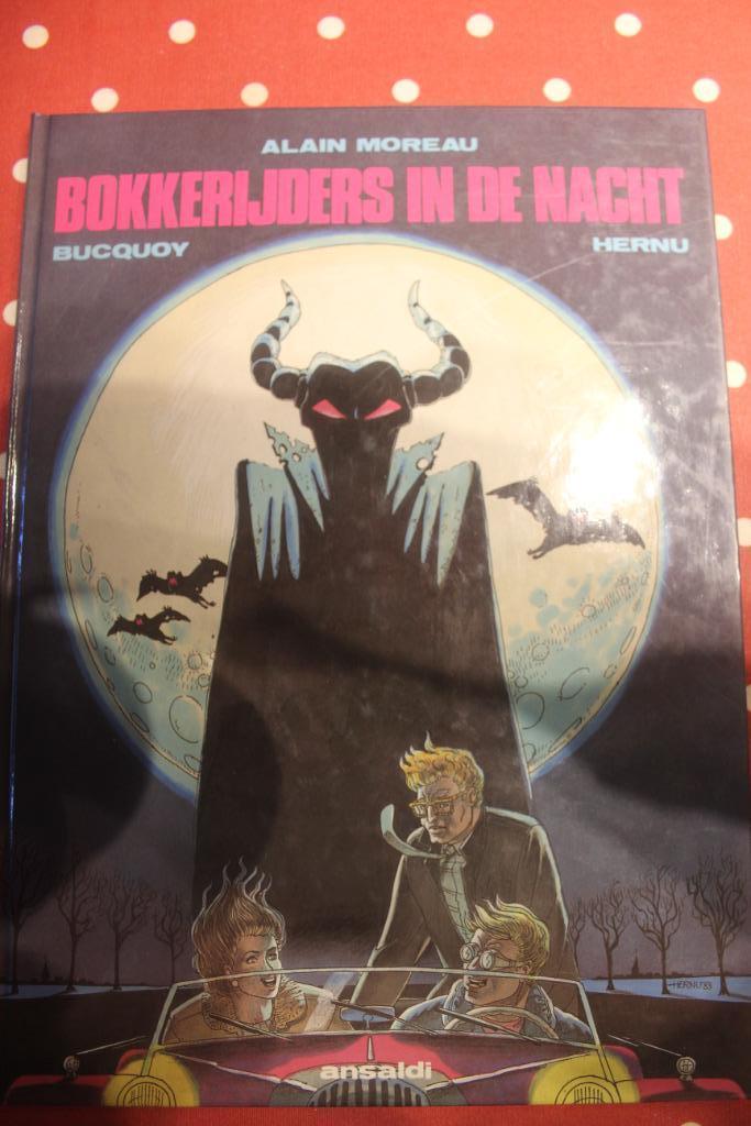 Alain Moreau               Reeks HC, Plusieurs BD, Enlèvement ou Envoi, Comme neuf, Bucquoy- Hernu