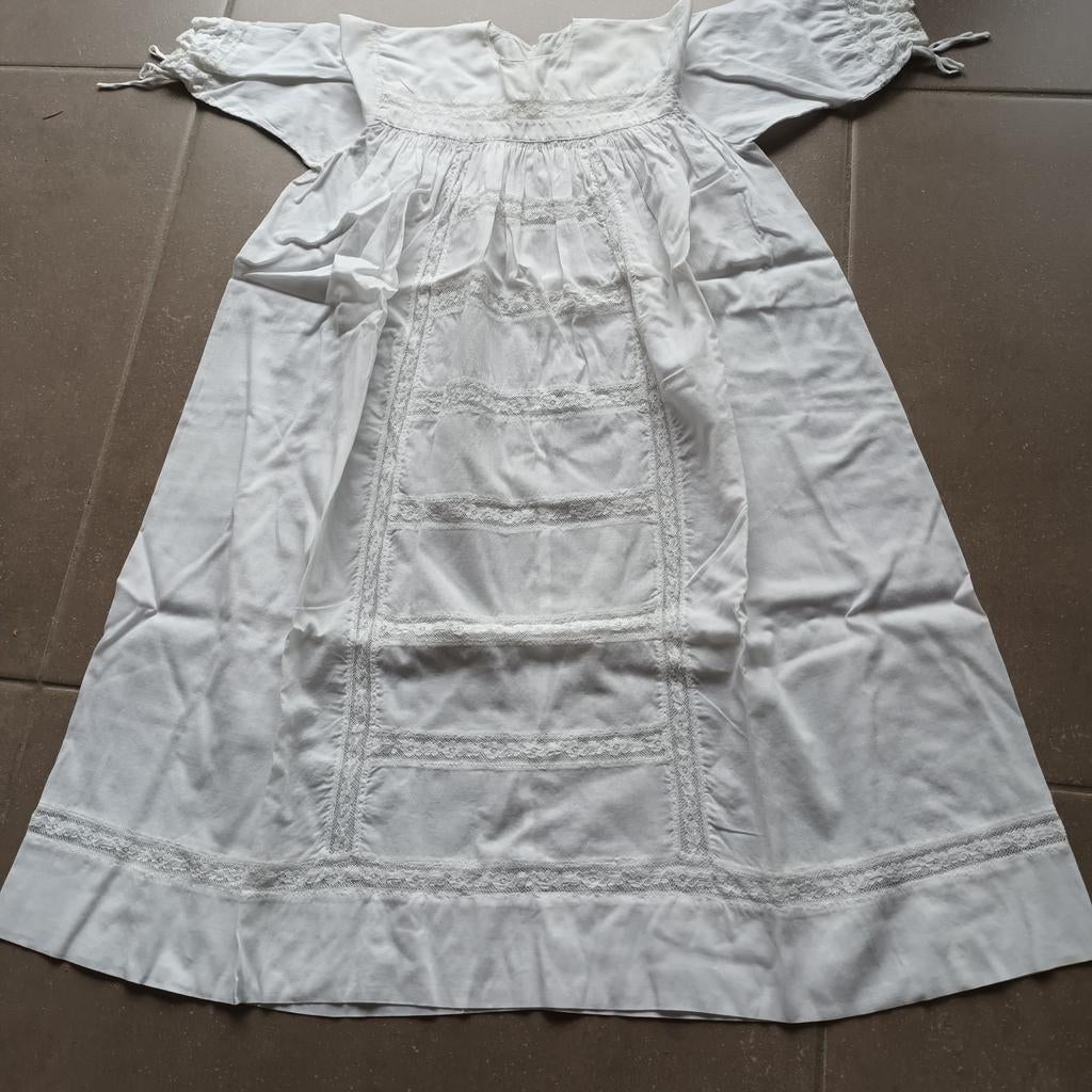 Doopkleding wit kant 1948, Ophalen of Verzenden