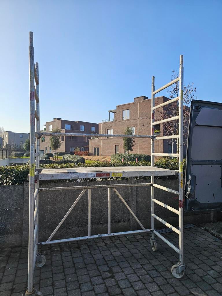 Steiger kamerstelling layher, Doe-het-zelf en Bouw, Steigers, Ophalen of Verzenden