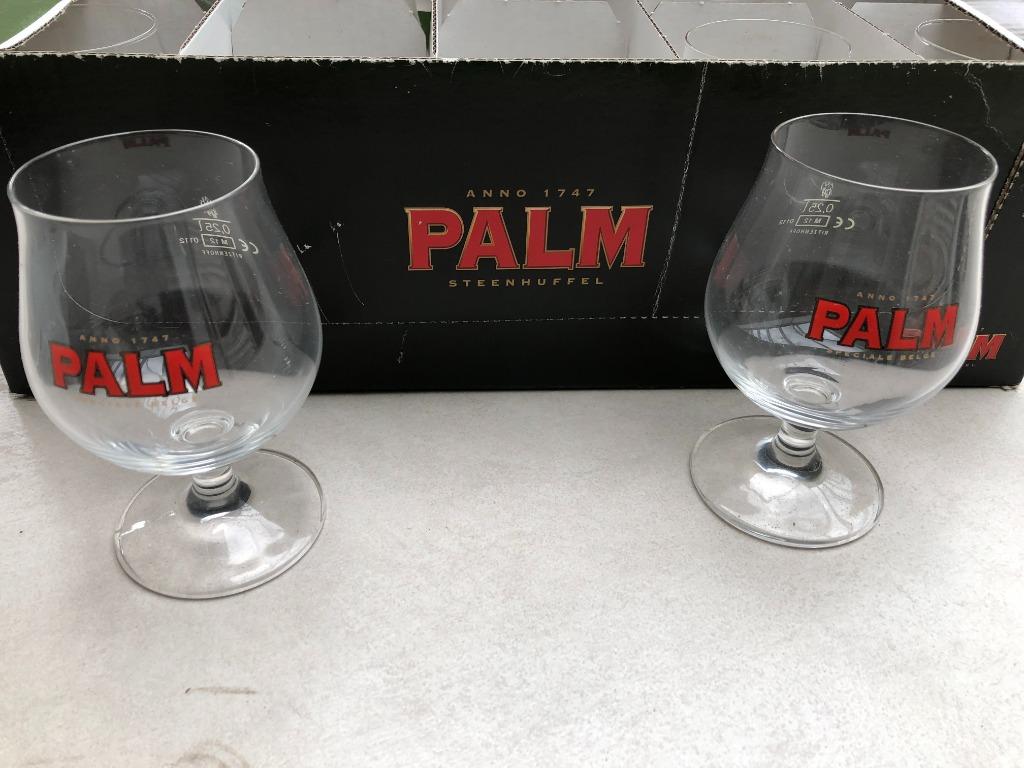 Tien palmglazen, Ophalen, Nieuw, Glas of Glazen, Palm