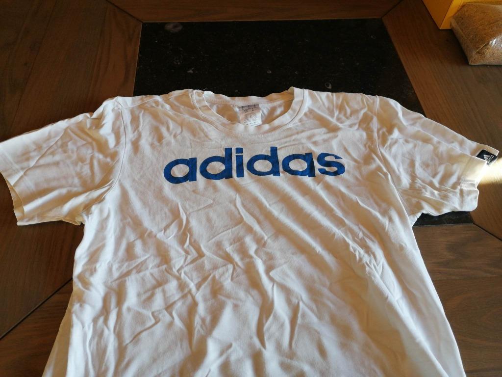 T-SHIRT WIT MERK ADIDAS - MAAT S, Vêtements | Hommes, T-shirts, Enlèvement ou Envoi, Taille 46 (S) ou plus petite, Blanc, Adidas