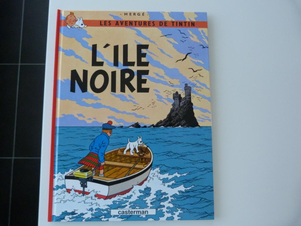Les Aventures De Tintin : L'île Noire [Livre], Enlèvement ou Envoi, Tintin, Utilisé, Livre ou Jeu