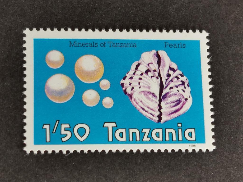 Tanzanie 1986 - perles - coquillages **, Timbres & Monnaies, Timbres | Afrique, Enlèvement ou Envoi, Tanzanie, Non oblitéré