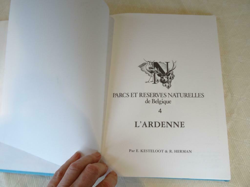 L'Ardennes parcs et réserves naturelles Belgique, Enlèvement ou Envoi, Comme neuf