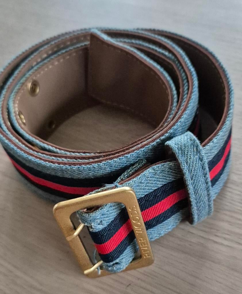 Retro /Vintage River Woods riem  (jeans), Ophalen of Verzenden, Zo goed als nieuw