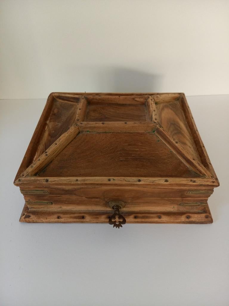 houten (juwelen)kistje, Ophalen of Verzenden, Gebruikt