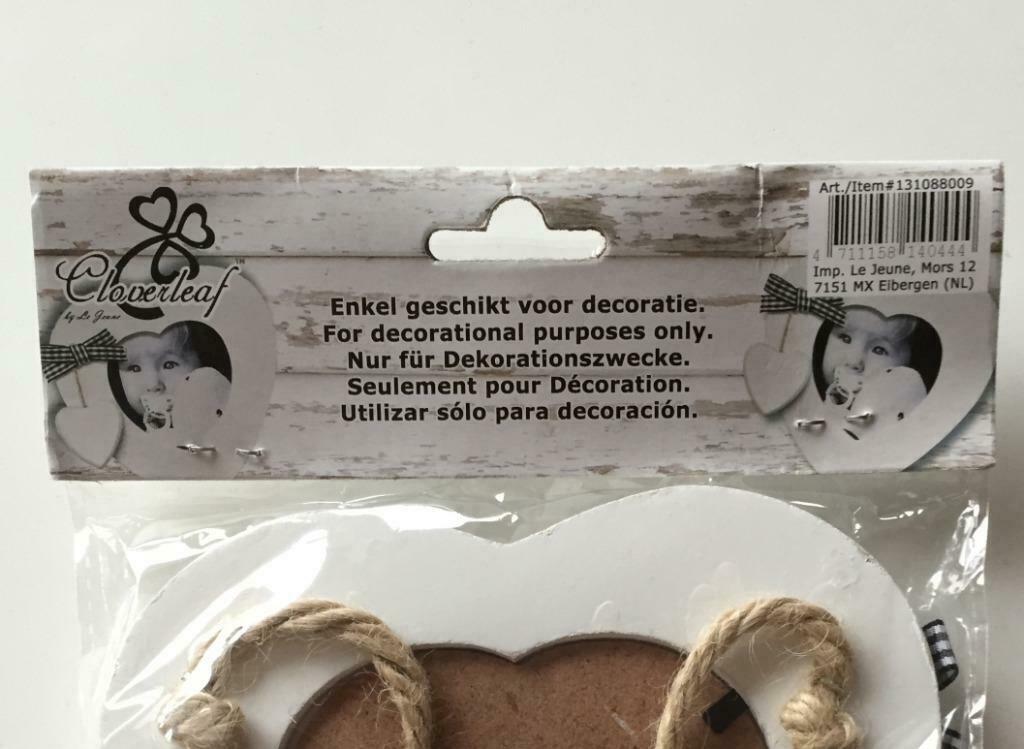 Fotolijstje hartje, Ophalen of Verzenden, Nieuw, Wanddecoratie