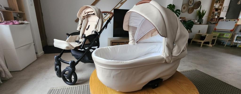 Koets/buggy  Bebetto luca kleur 2in 1  beche leer, Enlèvement