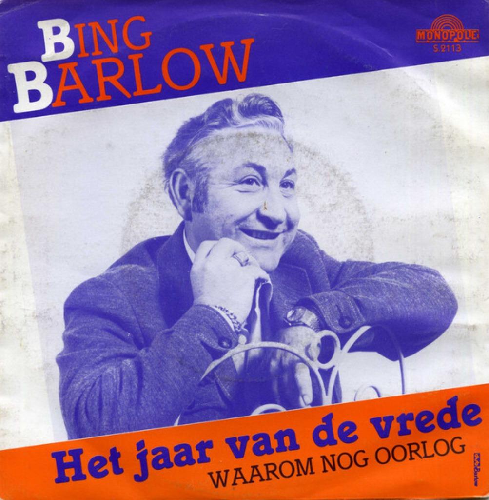 Bing Barlow – Het Jaar Van De Vrede, Enlèvement ou Envoi, Utilisé, En néerlandais