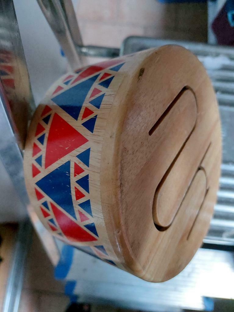 Tambour en bois / 19 mois et plus, Enlèvement ou Envoi, Utilisé, Découverte