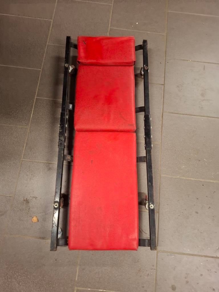 Rampe et chariot roulette